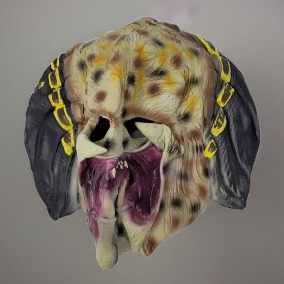 Predator Latex Mask Alien Vs. Predator Rubber Mask Strap Cosplay Halloween - Picture 2 of 7